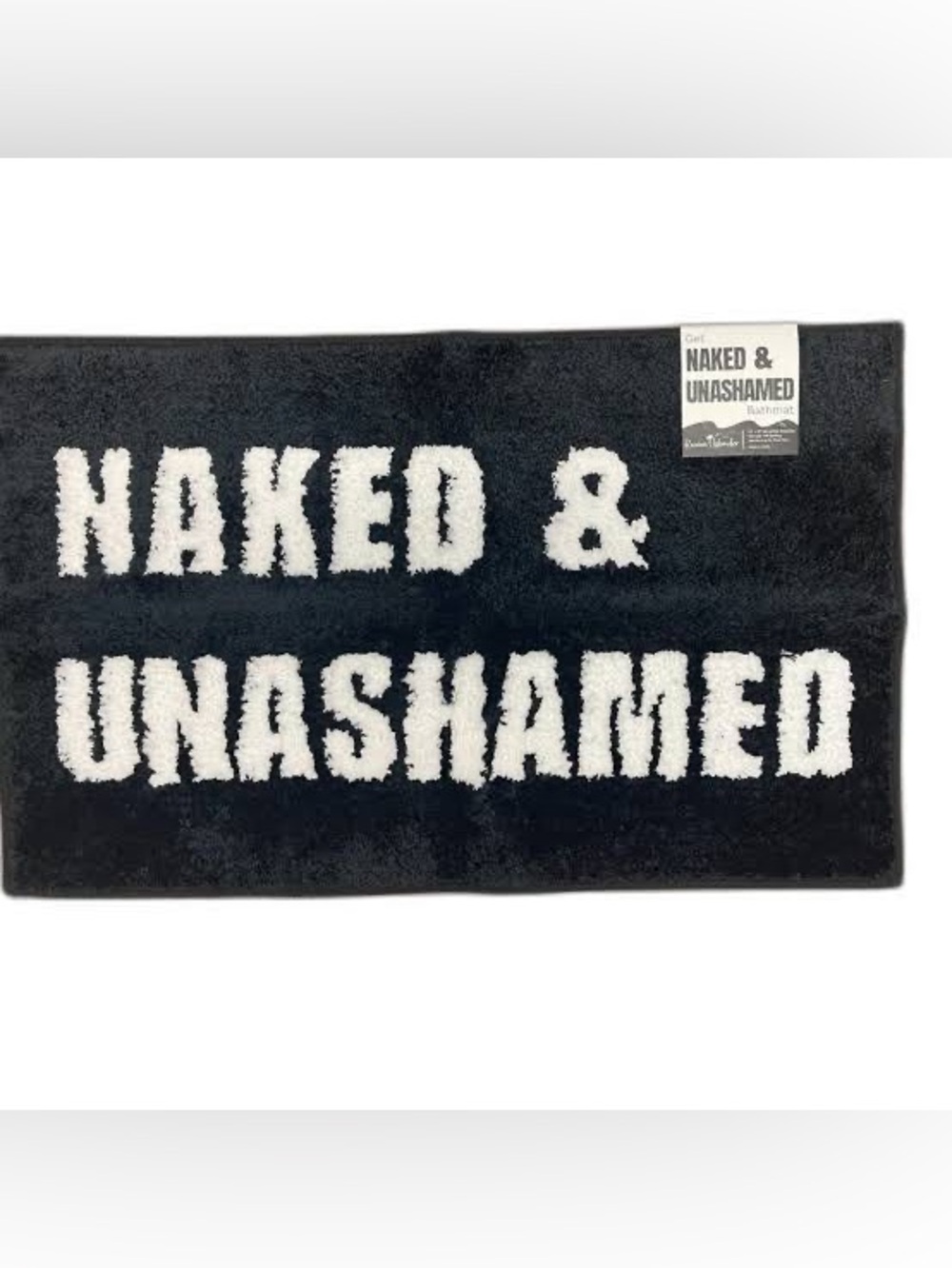Naked & Unashamed • Bath Rug • Bath Mat • NWT
